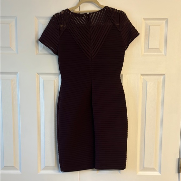 Calvin Klein Purple Knee-Length Sheath Dress - Picture 3 of 3